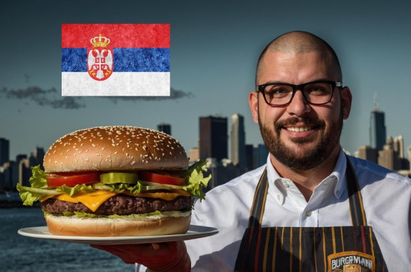 serbian pljeskavica burger kevapcici